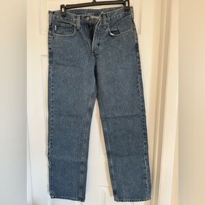 Carhartt Men's Tradional Fit Blue Jeans